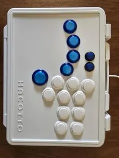 【SF6モデル】レバーレスコントローラー　自作　ヒットボックス　ラムネブルー 新 デザイン本・音楽・ゲーム - 【SF6モデル】レバーレス