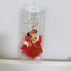 クリスマスウィッシュ ミニー キーホルダー キーチェーン