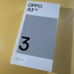 OPPO A3 5G CPH2639 4GB 128GB ブラック
