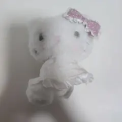 ハローキティ　天使と悪魔シリーズ　ぬいぐるみキーホルダー