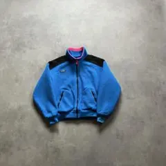 90s columbia fleece bomber jacket y2k
