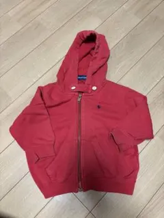Ralph Lauren 赤 フード付きトレーナー サイズ80