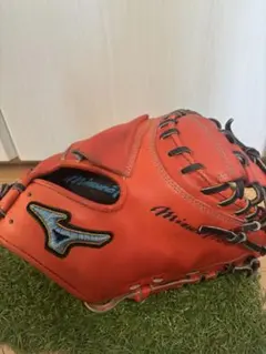 硬式用　大城モデル　ミズノプロ ダイバーシティブルー　キャッチャーミット