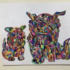 色鉛筆で描いてます❤️A 4❤️原作❤️画用紙