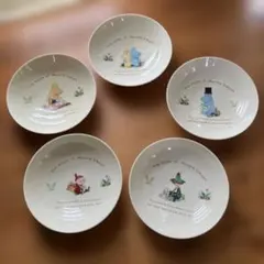 Moomin Characters ™️/Bulls ムーミンのボウル5枚セット