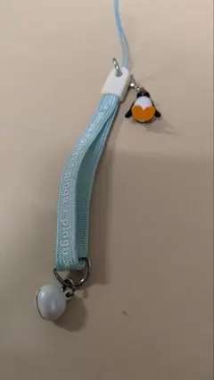 平成レトロ ピングーチャーム付きストラップ 未使用品