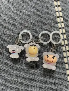 クレヨンしんちゃん めじるしアクセサリー3 ひまわり シロ ぼーちゃん