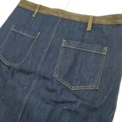 ZARA ZWコレクションコンビネーションデニムスカート