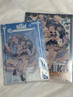 雪ミク　一番くじ　Q賞　ビッグアクリルスタンド　S賞