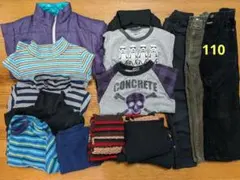 セール☆110男の子冬服13点まとめ売り ☆ジャケット、暖パン☆ユニクロ
