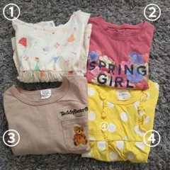 子供服　保育園着　女の子　夏服　まとめ売り　100 110　バースデイ