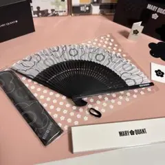 MARY QUANT 扇子　新品未使用
