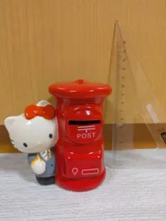 レトロ 2000年 ハローキティ りんご 缶 小物入れ ミニダストボックス