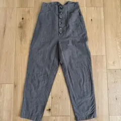 6 BEAUTY&YOUTH ロク roku ハイウエストパンツ チェック 34