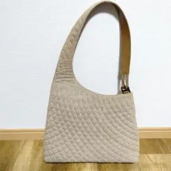 BALLY バリー アシンメトリー キルティング ワンショルダーバッグ ベージュ