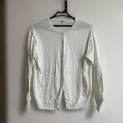 レディース　カーディガン　ホワイト