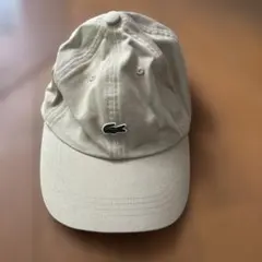 LACOSTE キャップ ベージュ
