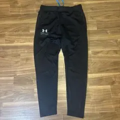 アンダーアーマー ジャージ パンツ XL 黒 ビッグロゴ Loose 裏起毛
