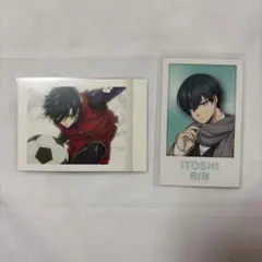 ブルーロック ブルロ 糸師凛 ぱしゃこれ チェキ風カード