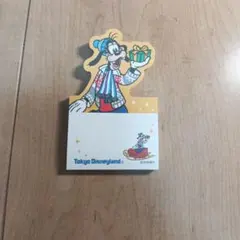 ディズニー　グーフィー　メモ帳　クリスマス