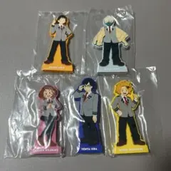 ヒロアカ　一番くじ　紡がれる想い　I賞　ラバースタンド 5種セット