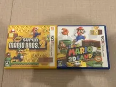 ニンテンドー3DS スーパーマリオブロス2&スーパーマリオ3Dランド2本セット