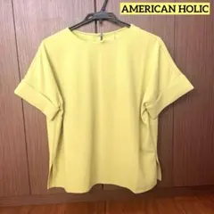 イージーケア　接触冷感　バックタック半袖プルオーバー　半袖Tシャツ　レディース