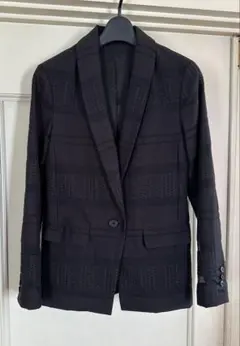 A|X ARMANI EXCHANGE テーラードジャケットブラックUSサイズ4