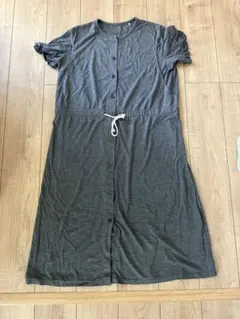 マタニティパジャマ 半袖 ワンピース 授乳パジャマ