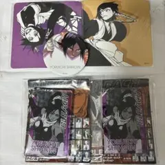 BLEACH ドミノ風アクリルキーホルダー　四楓院夜一　砕蜂 コースター