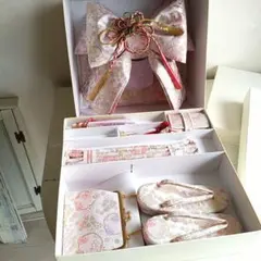 上質☆新品☆帯　筥迫セット☆七五三