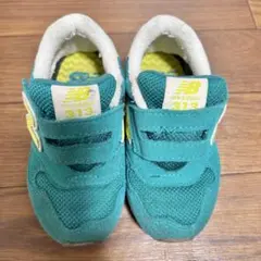ニューバランス ベビー キッズ スニーカー グリーン　14センチ