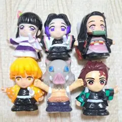 鬼滅の刃 すくい人形 ミニフィギュア 6個セット 胡蝶しのぶ カナヲ