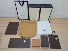 GUCCI・LOUIS VUITTON ショップ紙袋・空箱・巾着等★まとめ売り★