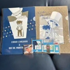 コナンランド 公式アプリ クリアファイル 缶バッジ アクリルスタンド 怪盗キッド