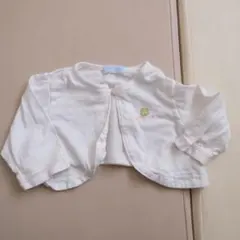 Miki House ミキハウス　ファースト　白　ホワイトカーディガン