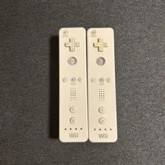 Wiiリモコン 2個セット ホワイト