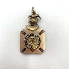 m3547 米国アンティーク フリーメイソン100周年記念バッジ 1909年 m3547 米国アンティーク フリーメイソン100周年記念バッジ 1909年