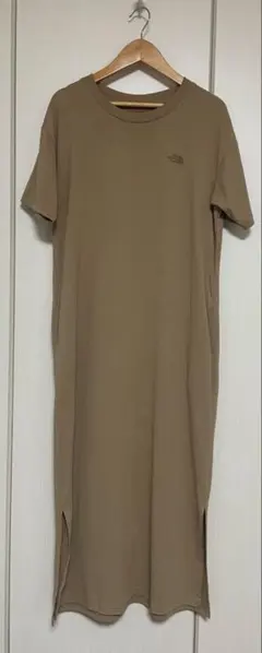 THE NORTH FACE ベージュロングワンピース