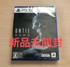 【新品】PS5 アンティルドーン　UNTILDAWN 未開封