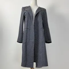 【美品】マダムジョコンダ ロングカーディガン 38 M ボーダー ラピーヌのサムネイル