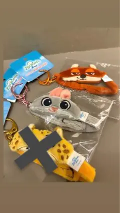 【韓国限定】ズートピア キーホルダー 　　　　　　　　2個セット