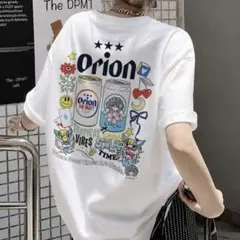 Orion 半袖Tシャツ ホワイト バックプリント