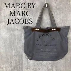 マークジェイコブス トートバッグ キャンバス グレー MARC JACOBS