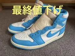極美品NIKE エアージョーダン1レトロHIGH OG ノースカロライナブルー 3024h300010-1.jpg