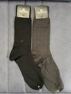 アクアスキュータム靴下　2足　25-26cm