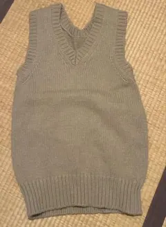 Spick and Span ローゲージ2WAY ニットベスト ウール