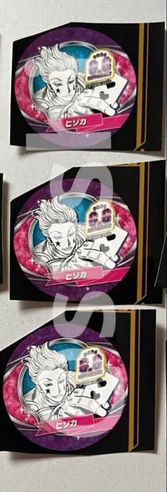 ハンターハンター HUNTER×HUNTER バースデイ　缶バッジステッカー