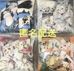ホロライブ モンスターハンター　クッション　アクスタ　雪花　獅白　桃鈴　尾丸