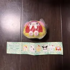 サンリオ にっこりーノ ぬいぐるみマスコット マイメロディ オムライス